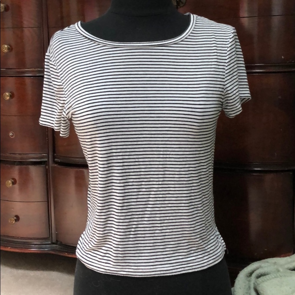 Striped American eagle shirt